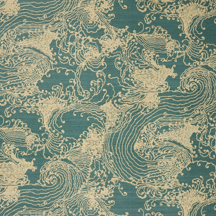 Flowing Waves - Emerald