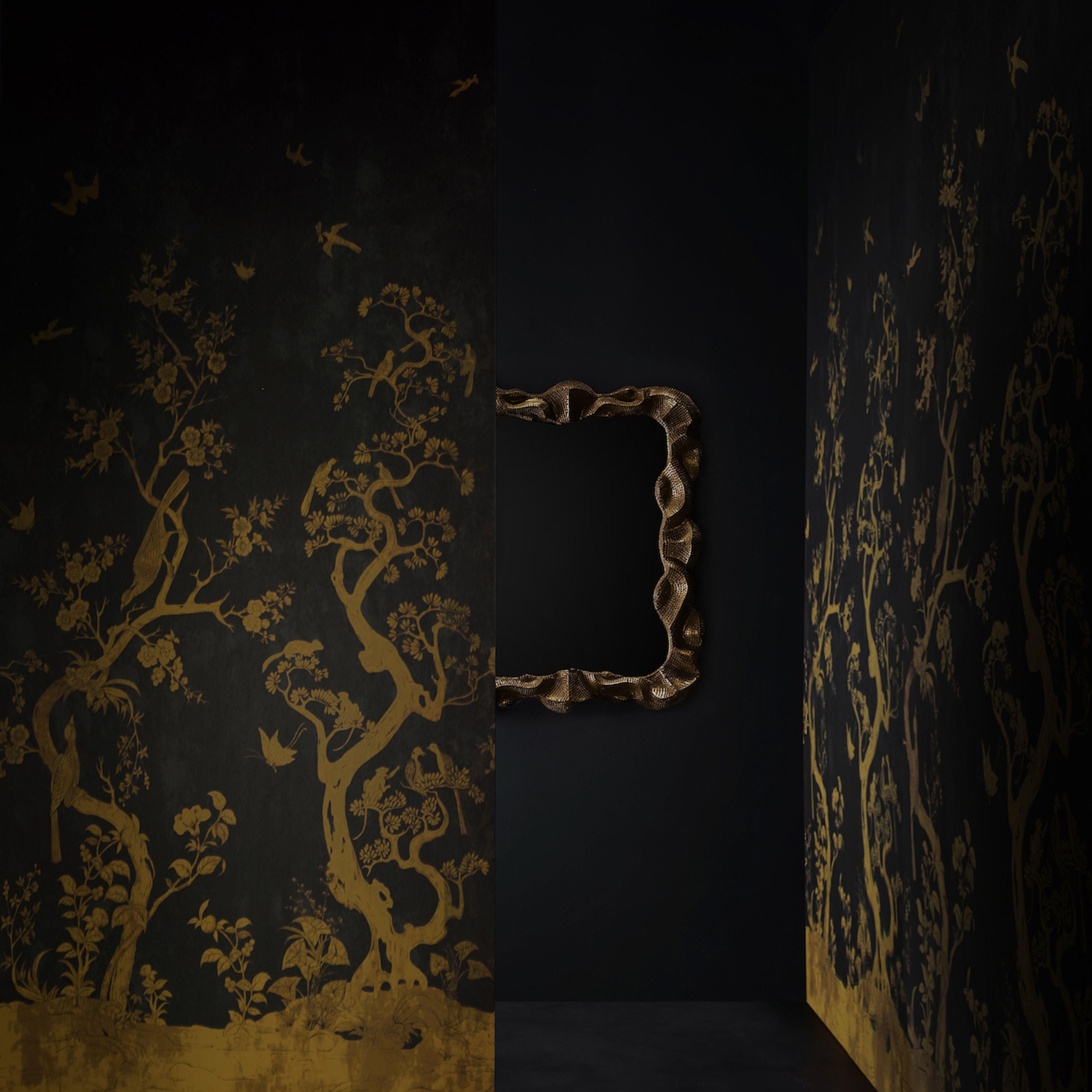 Aran Mural - Ochre Fresco
