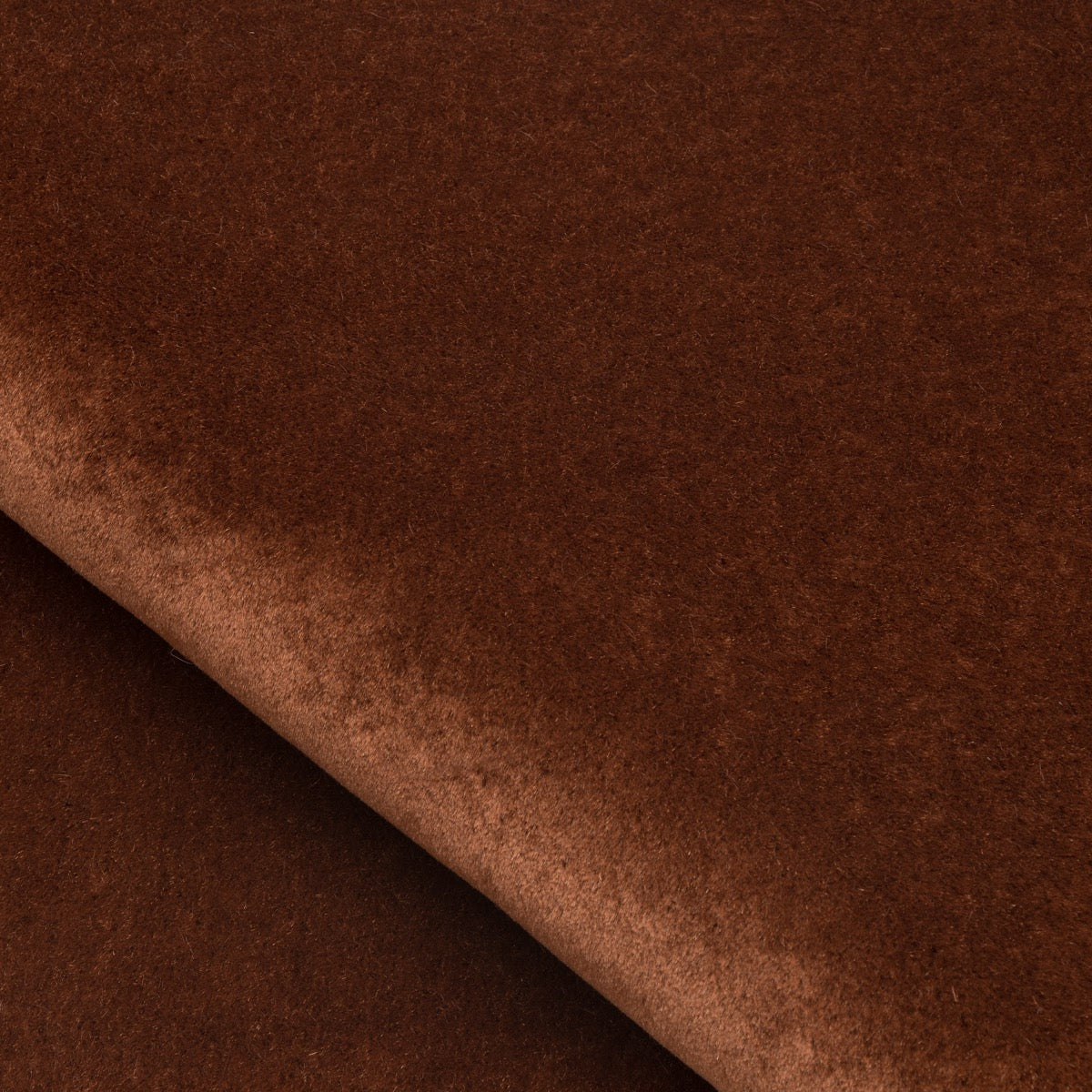 Velours Mohair - Terre de Sienne