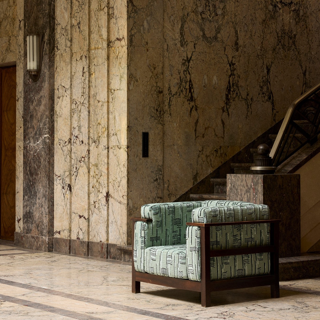 Velours Pullman - Aqua