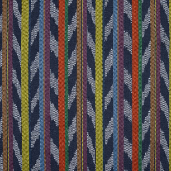 Burmese Stripe - Indigo