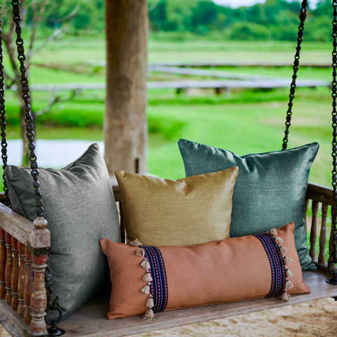 Raffia Weave - Verdigris