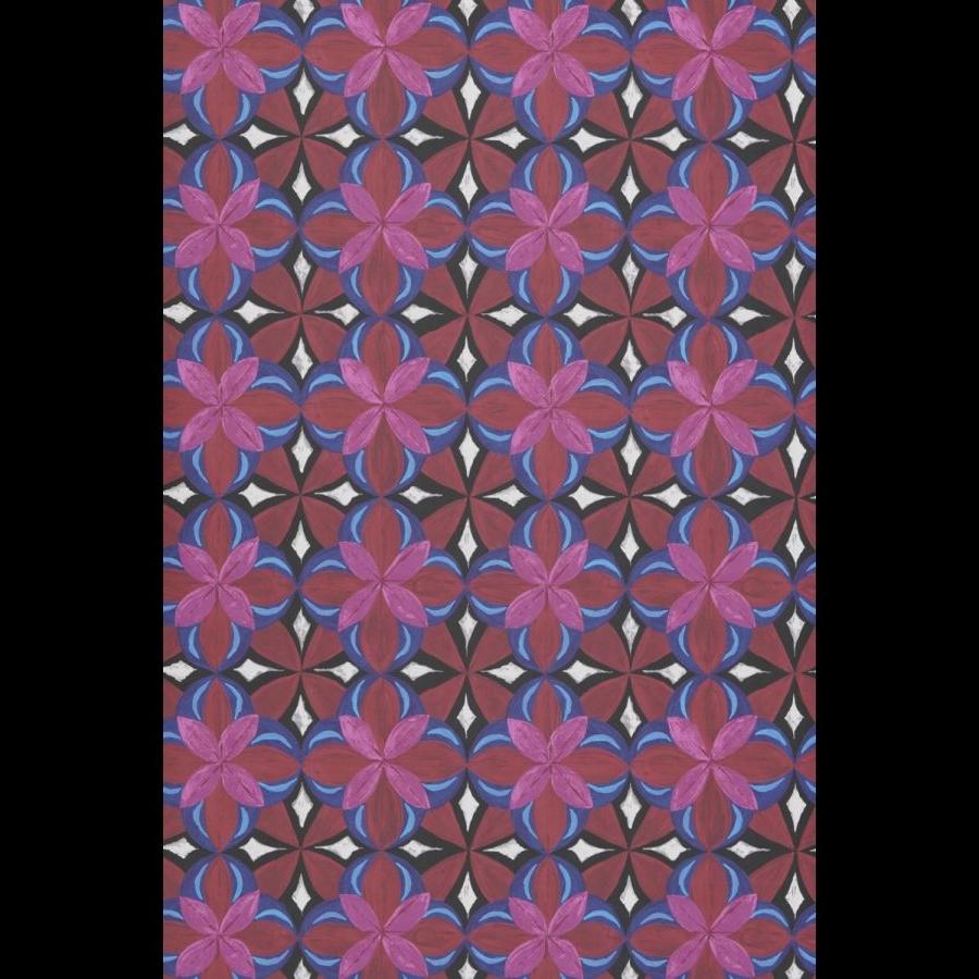 Constantinople Wallpaper (Non-Woven) - Pomegranate