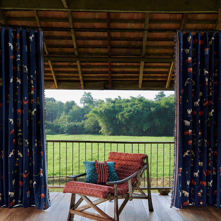 Naga Embroidery - Indigo