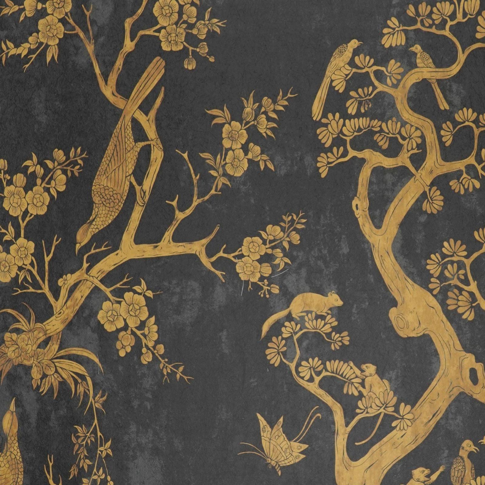 Aran Mural - Gold Lacquer