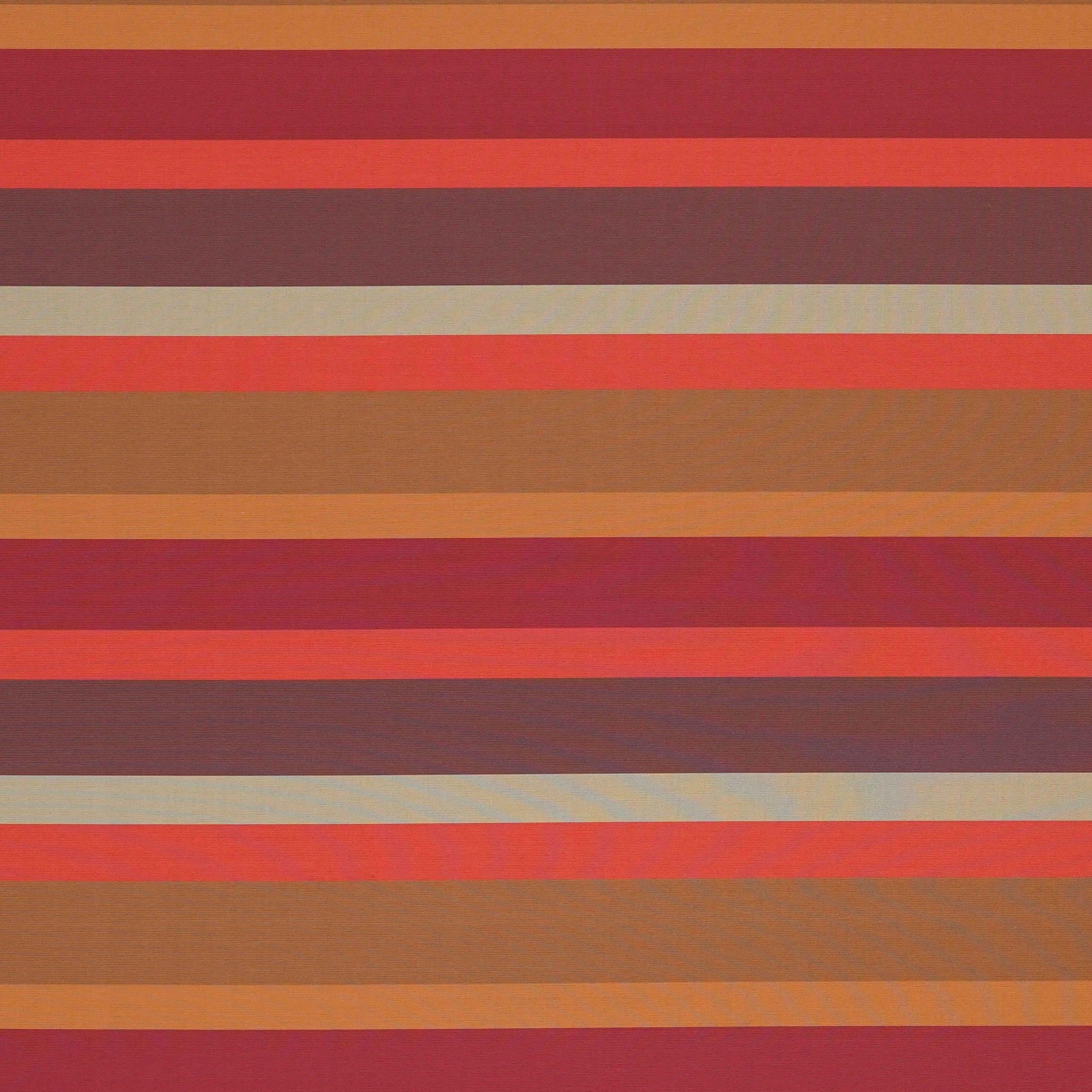 Tai Stripe - Bronzed Maroon