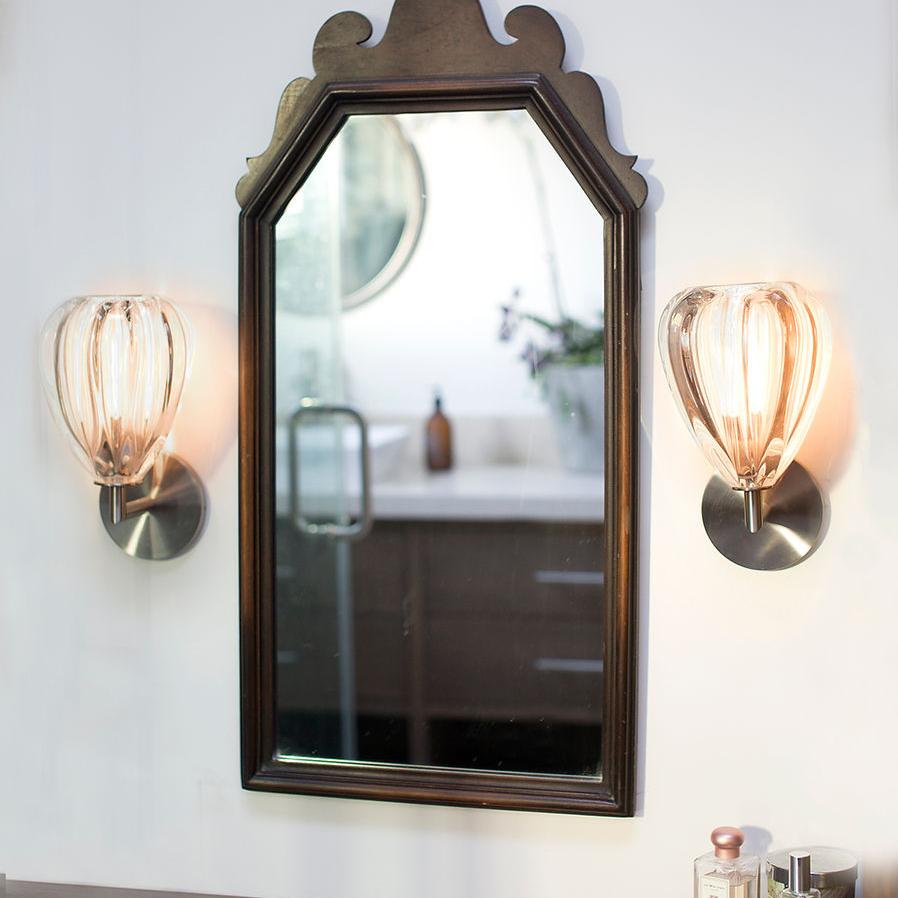 Barnacle Cone Elbow Sconce
