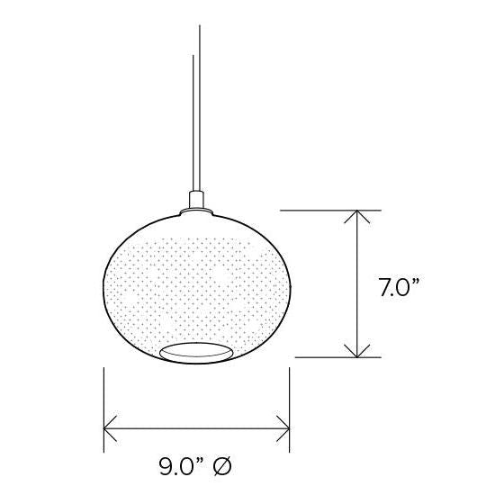 Bubble Large Ellipse Opaline