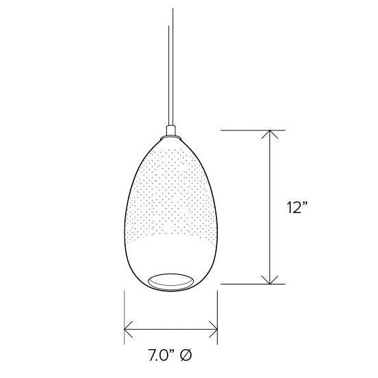 Bubble Large Cone Opaline