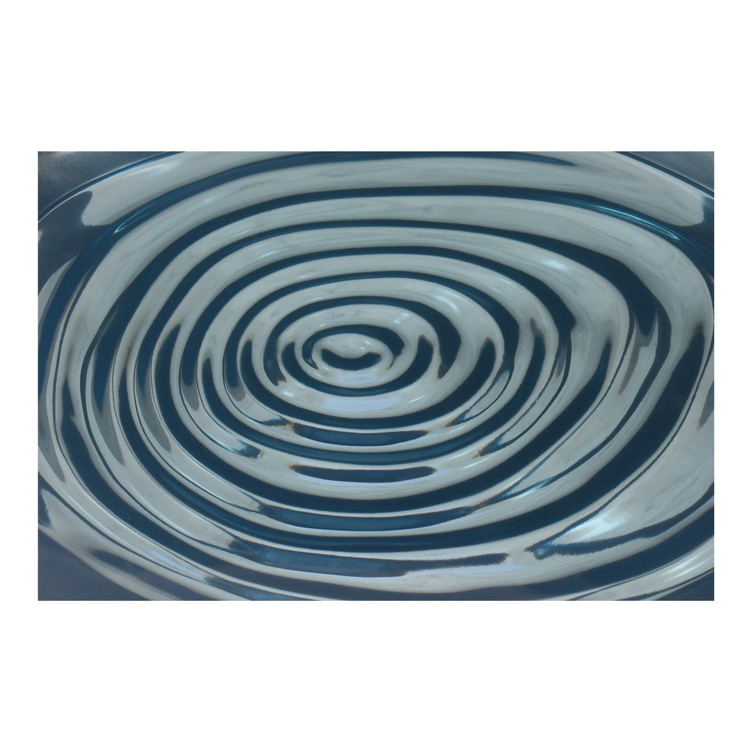 Droplet Side Table With Shelf