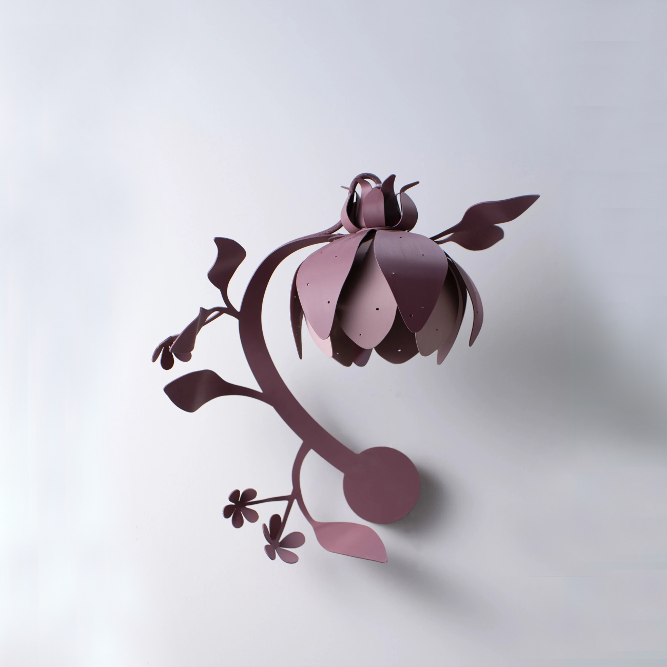 Botanica Wall Light - Brinjal with Blush