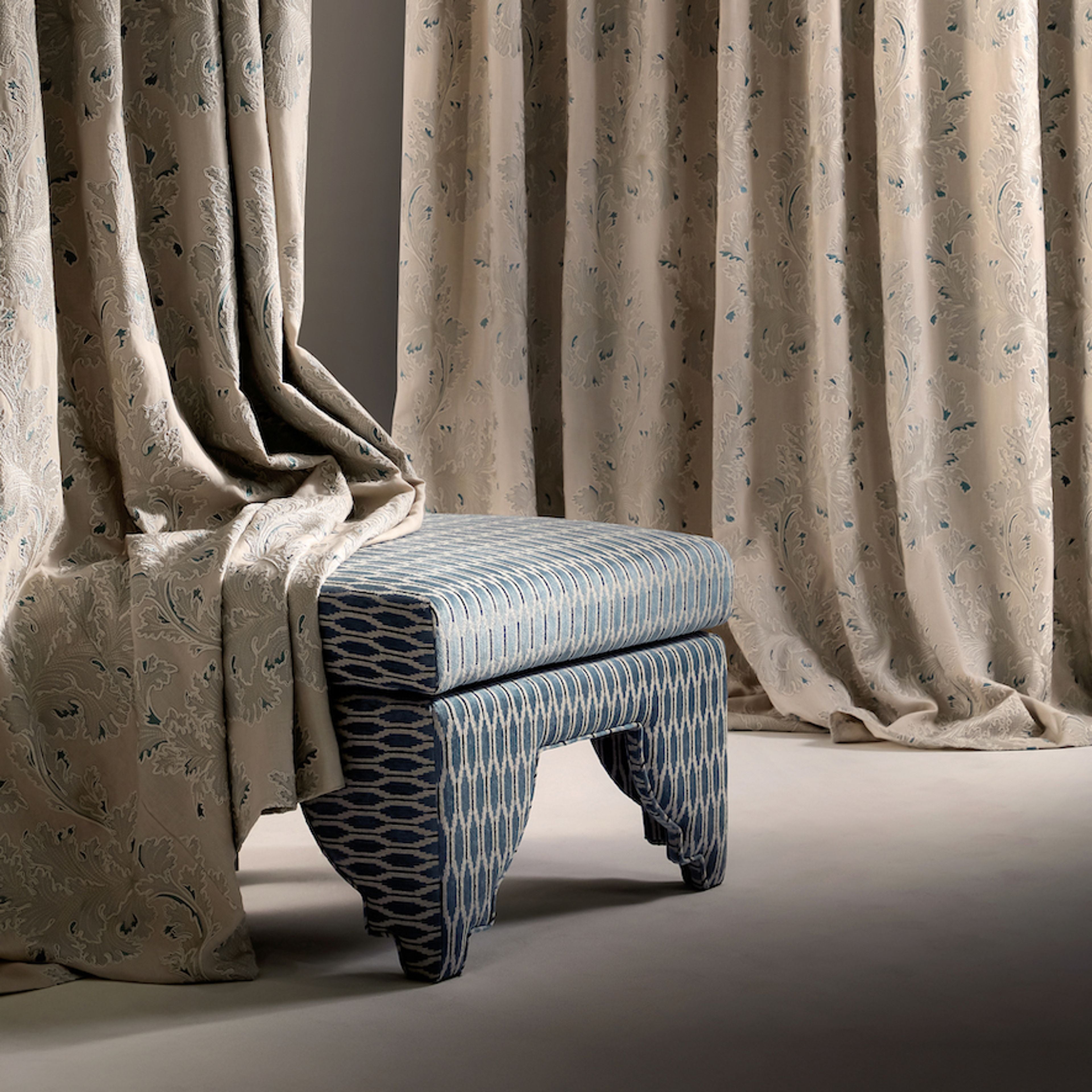 Deco Mosaic - Slate Blue