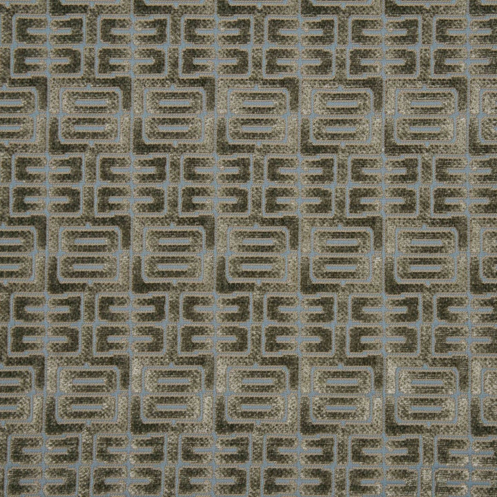 Labyrinth Velvet - Bluestone