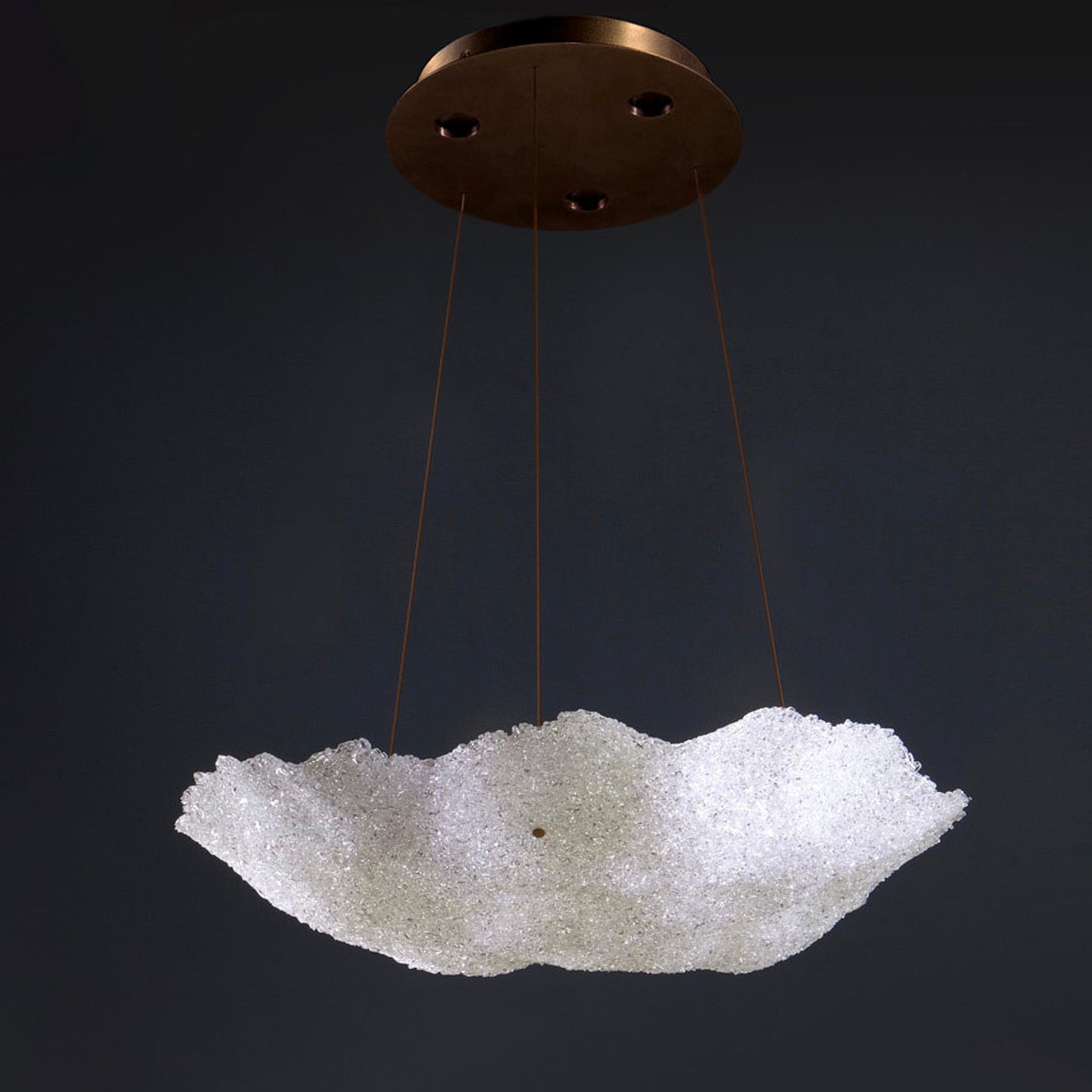 Glass Cloud Chandelier