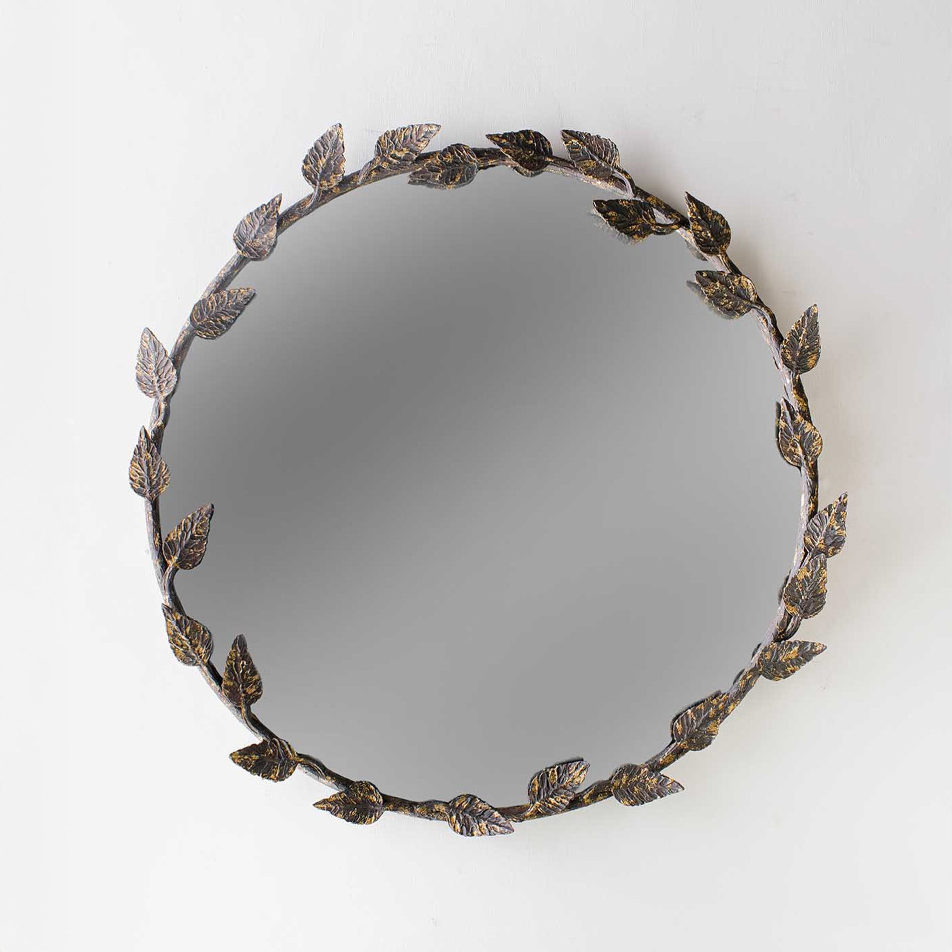 Aurelia Mirror Large - Gilded Rust