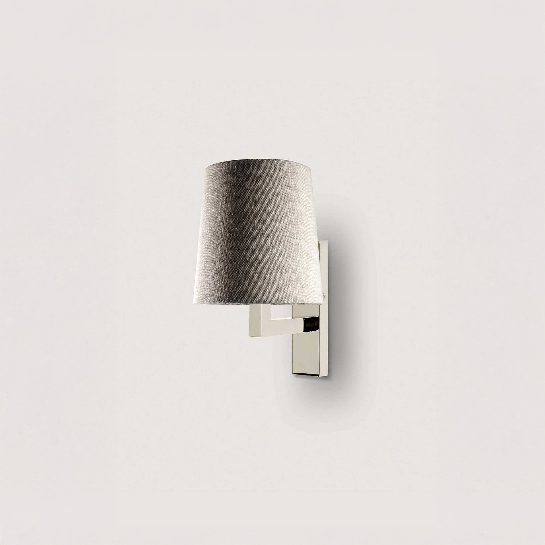 Baby Library Bathroom Wall Light - Nickel