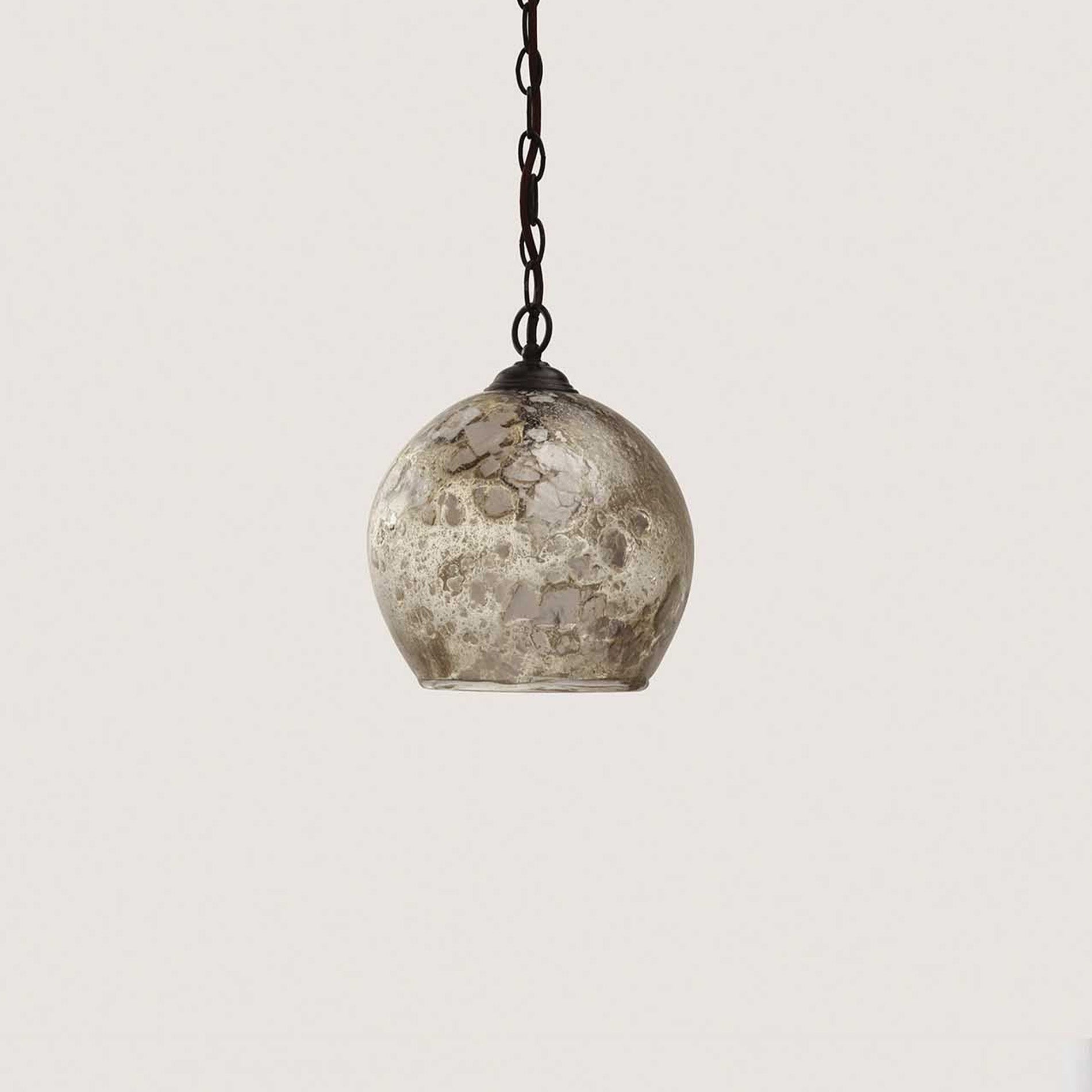 Big Bang Bathroom  Lantern - Pale Olive - Bronze