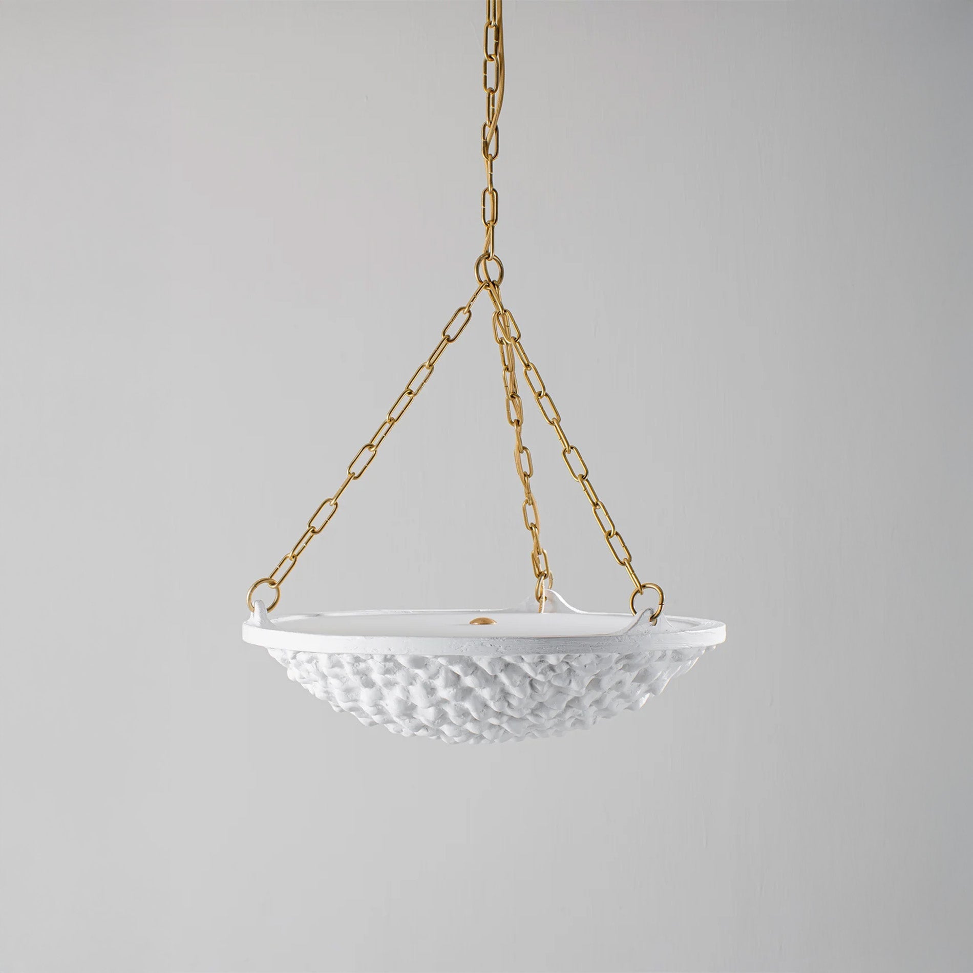 Casaubon Ceiling Light Uplighter - Plaster White