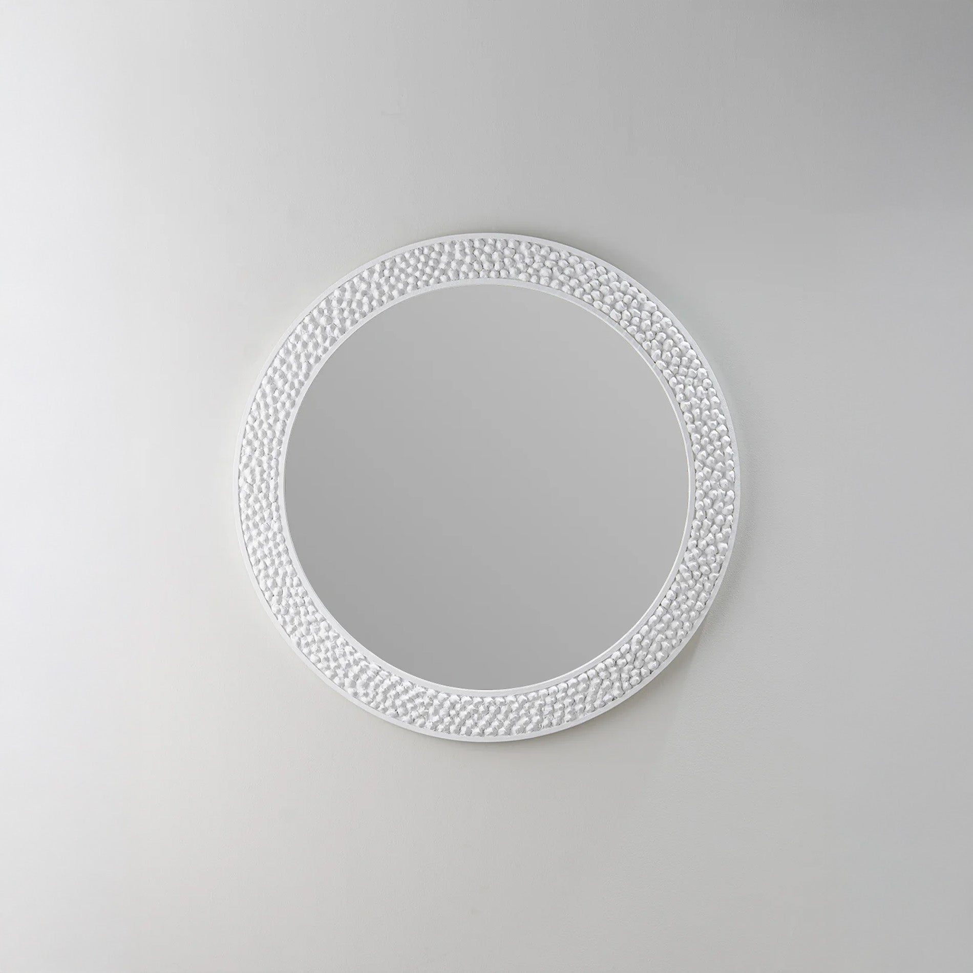 Casaubon Mirror - Plaster White