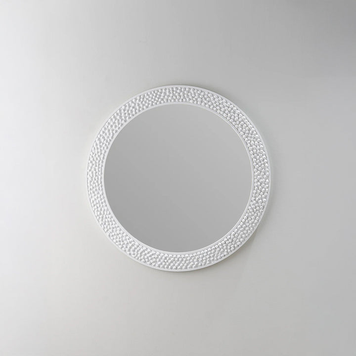 Casaubon Mirror - Plaster White