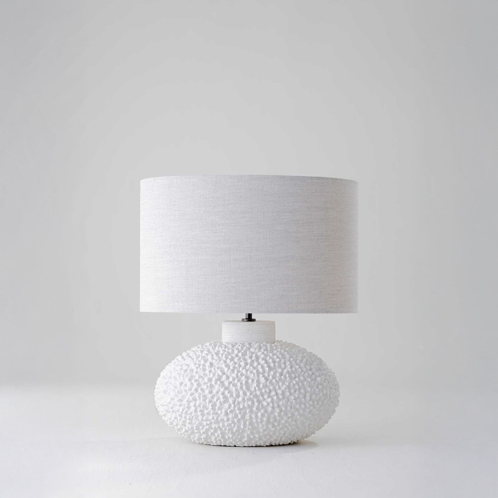 Casaubon Oval Lamp Small - Biscuit