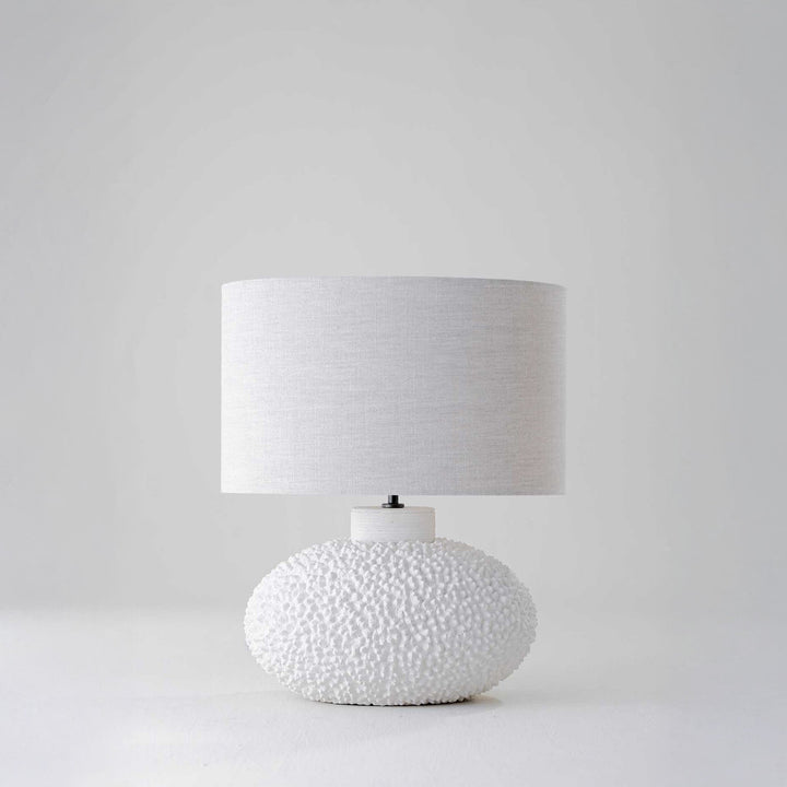 Casaubon Oval Lamp Small - Biscuit