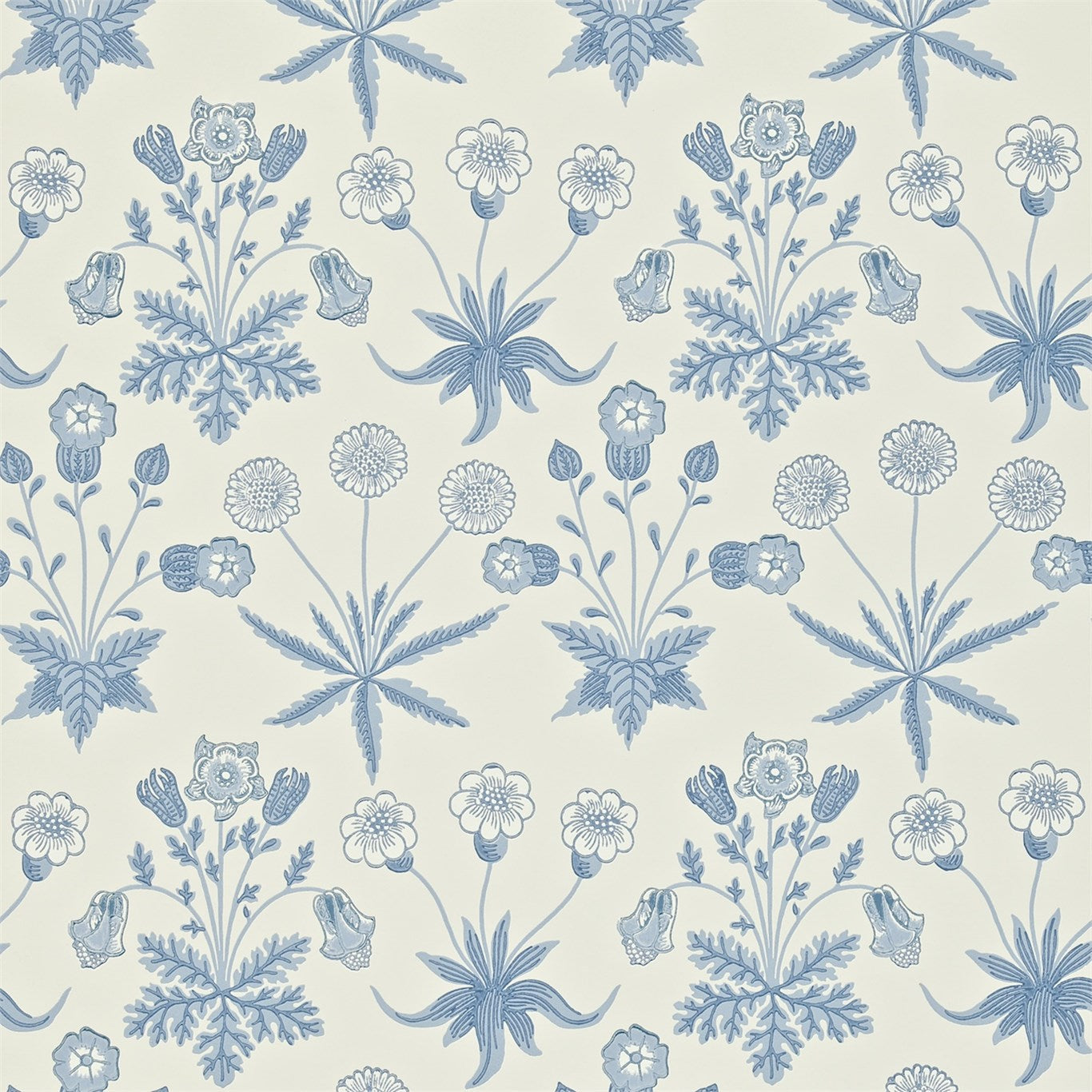 Daisy - Blue / Ivory