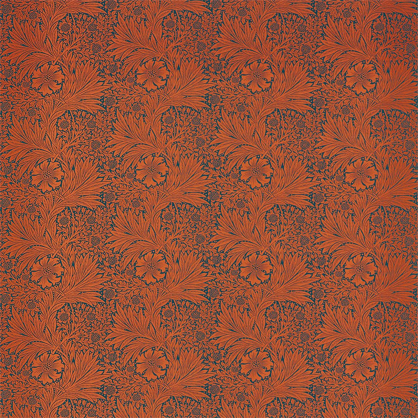 Marigold - Navy / Burnt Orange