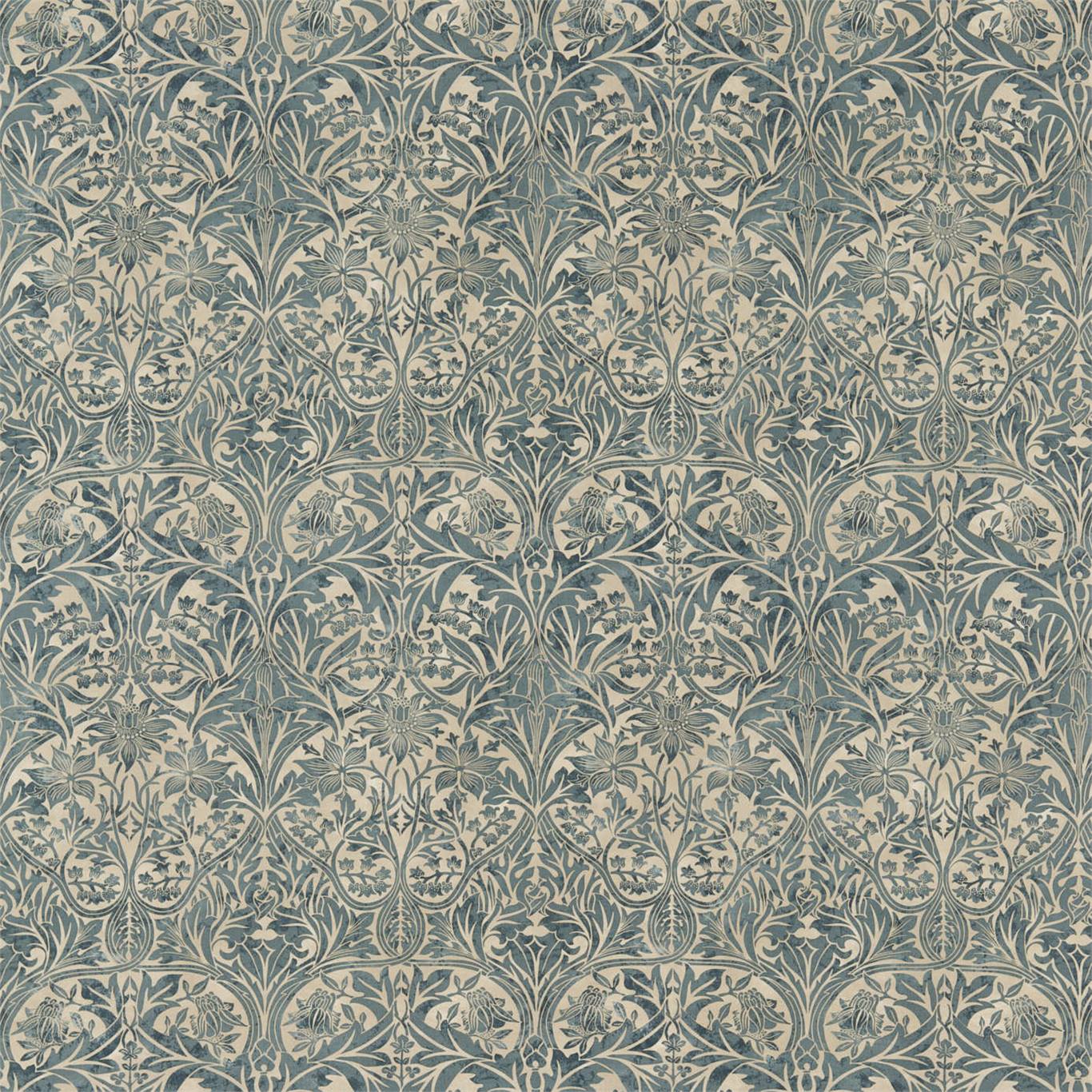 Bluebell - Seagreen / Vellum