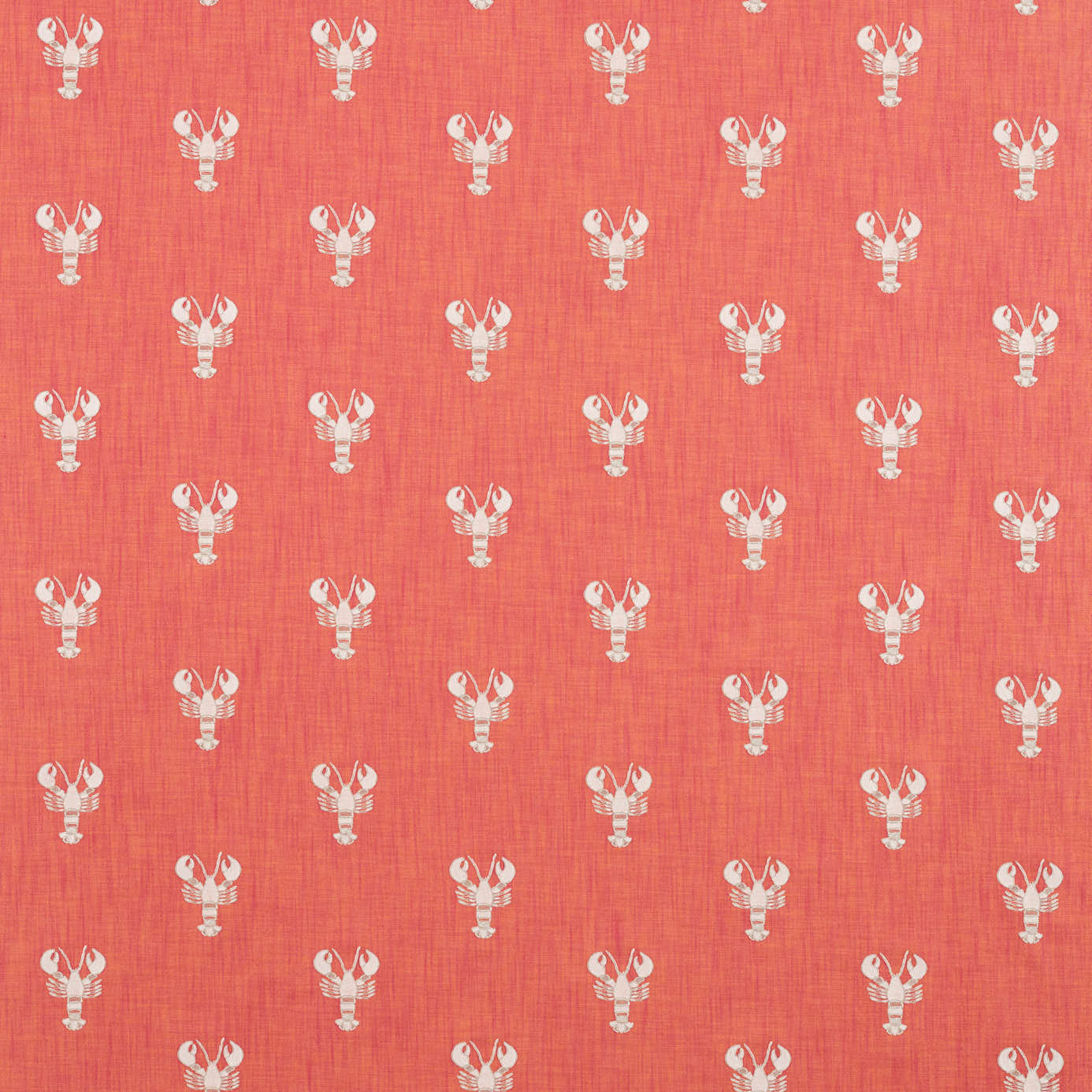 Cromer Embroidery - Coral