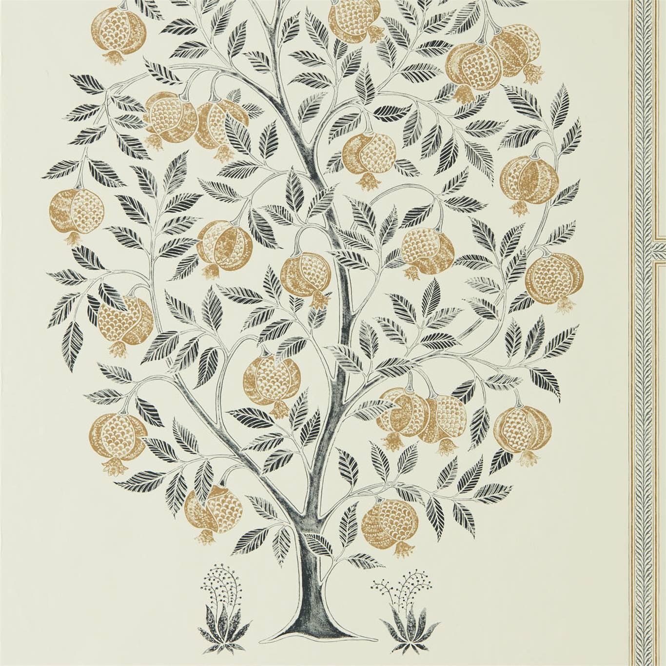 Anaar Tree - Charcoal / Gold