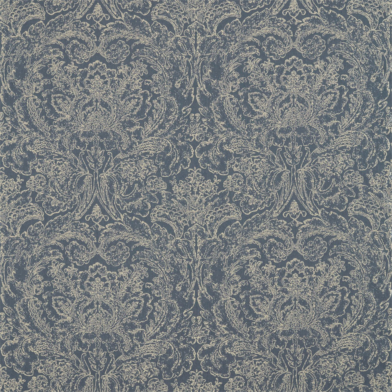 Courtney Damask - Indigo