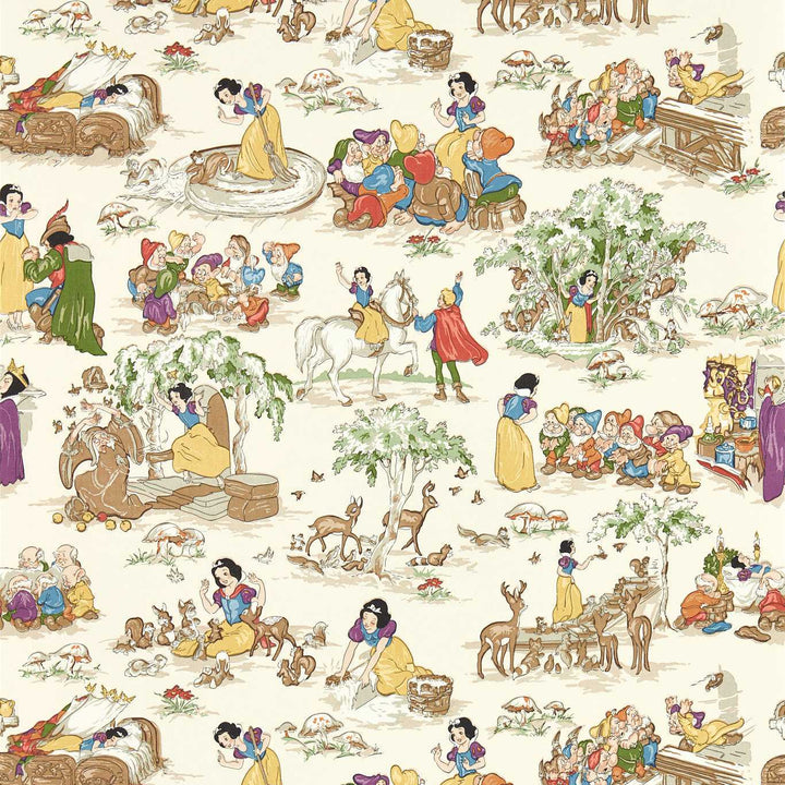 Snow White Wallcovering - Whipped Cream
