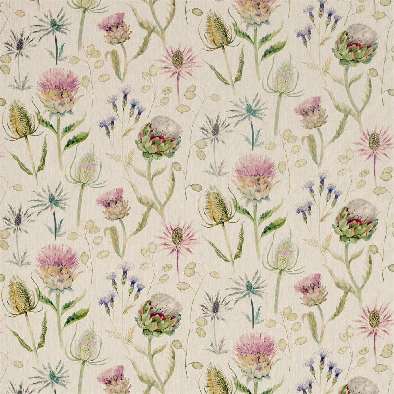 Thistle Garden Linen - Thistle / Fig
