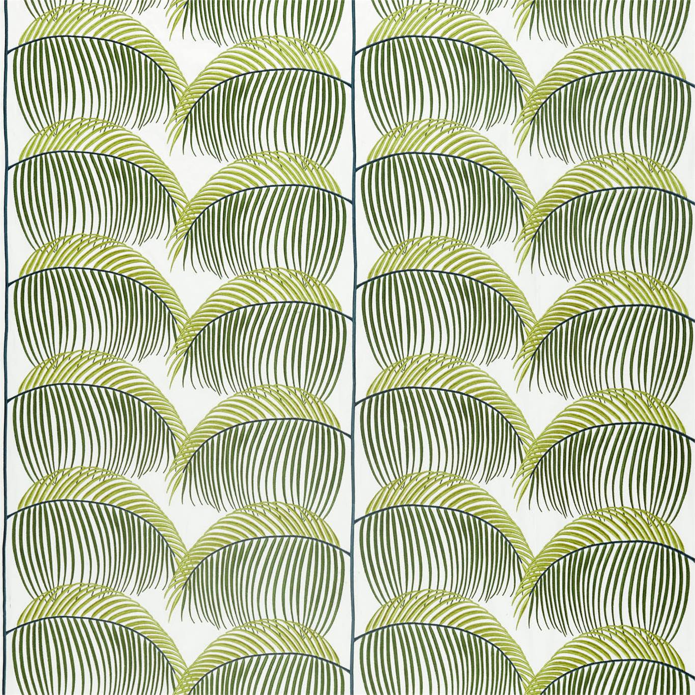 Manila Embroidery - Lime