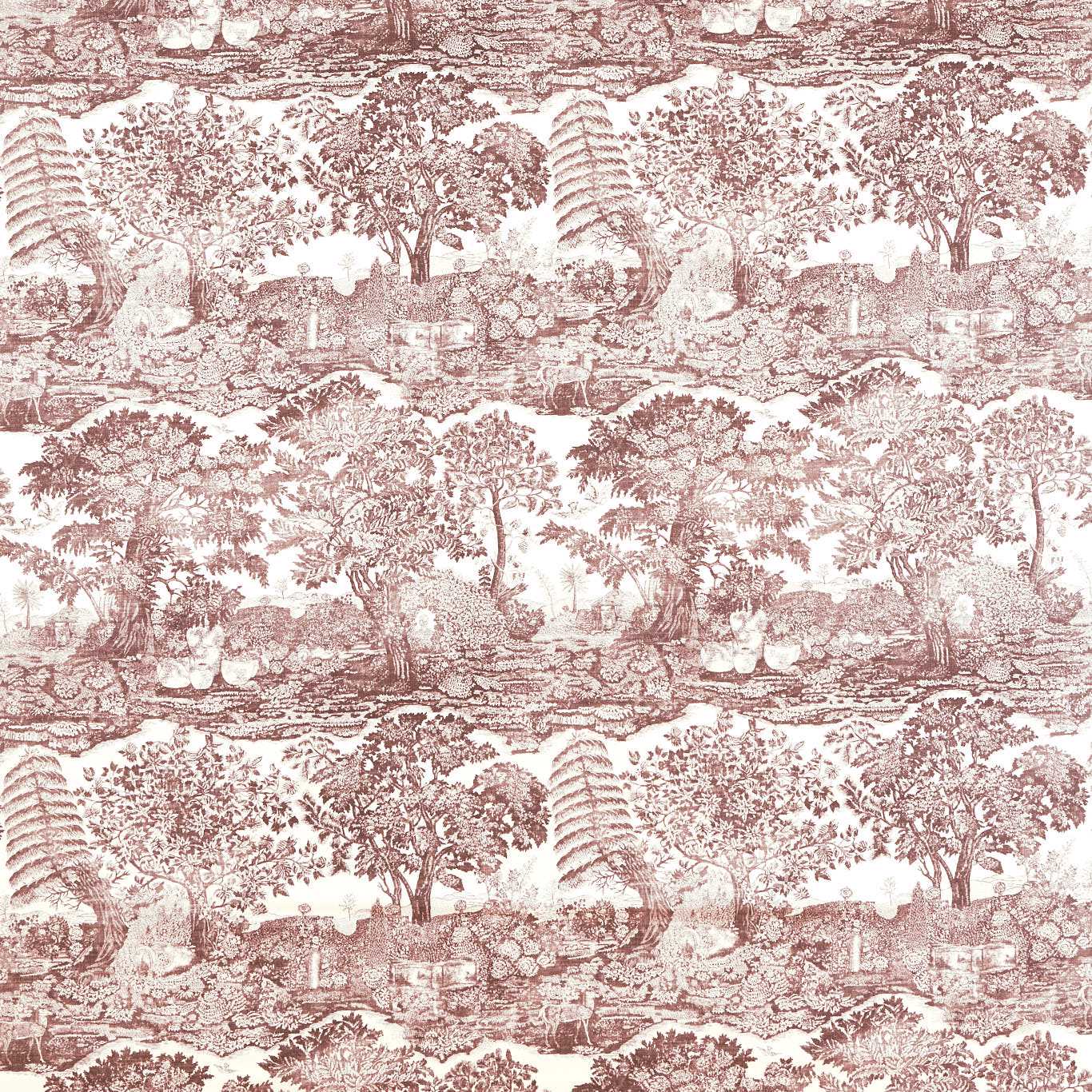 Highgrove Toile - Oak