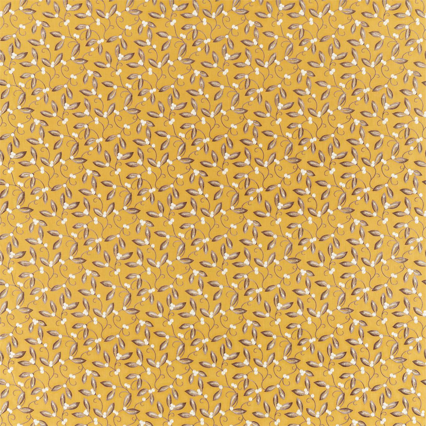 Mistletoe Embroidery - Saffron