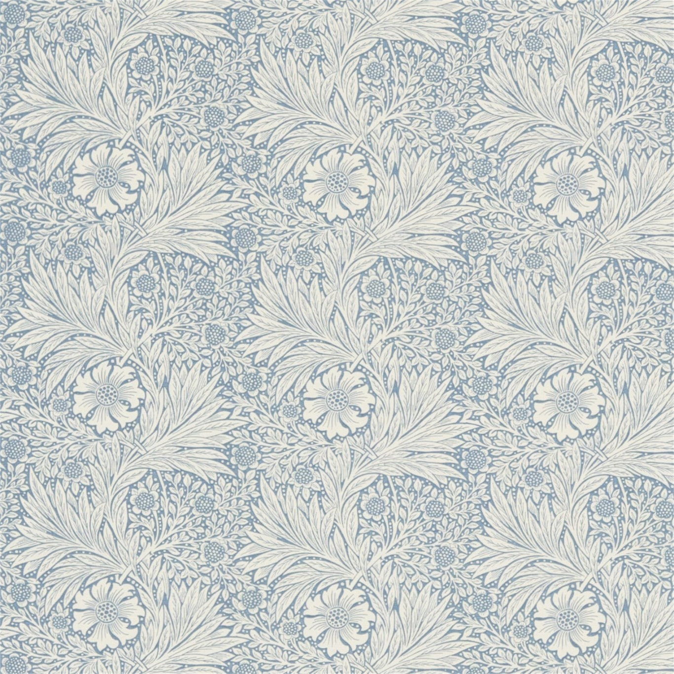 Marigold - Blue / Ivory