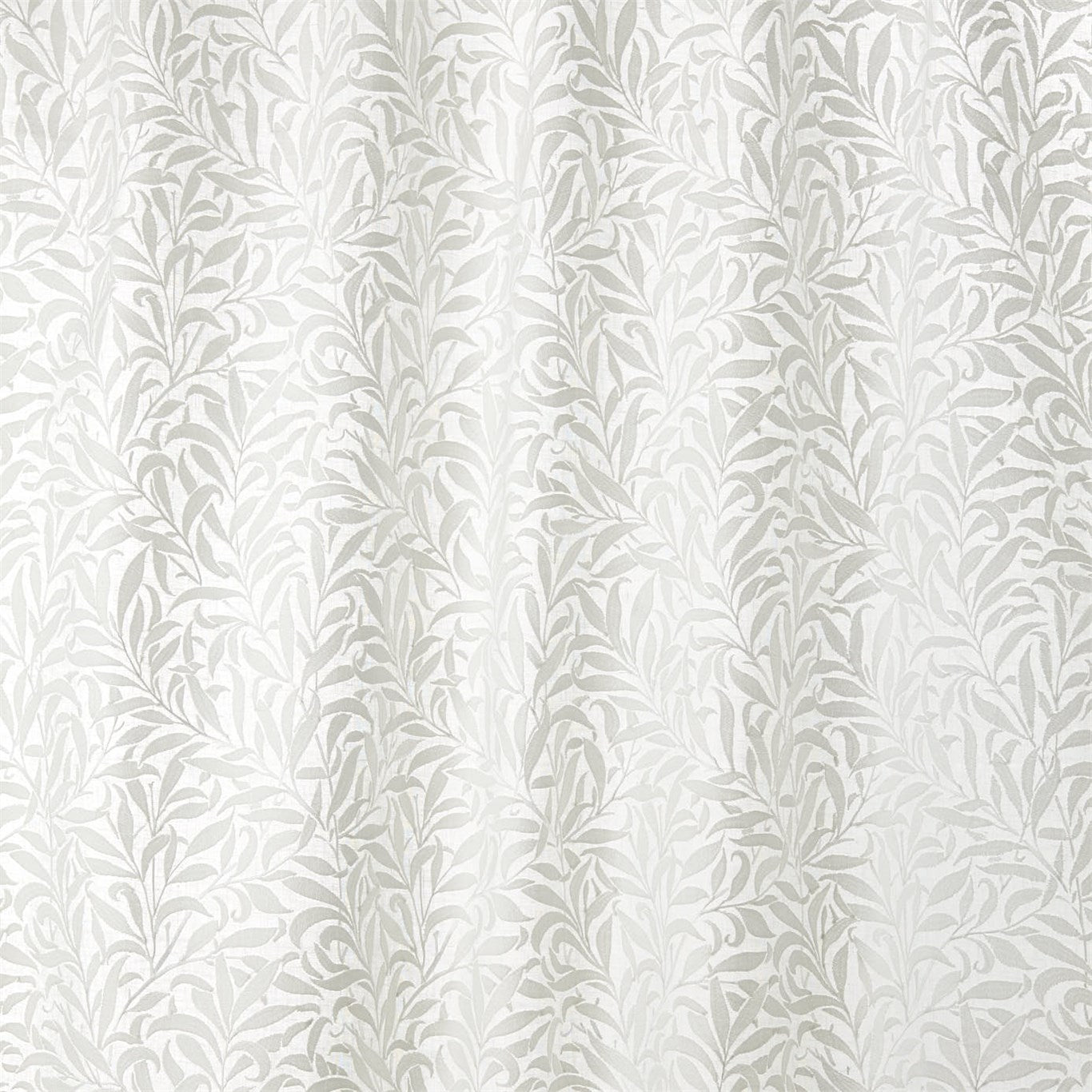 Pure Willow Bough Embroidery - Paper White