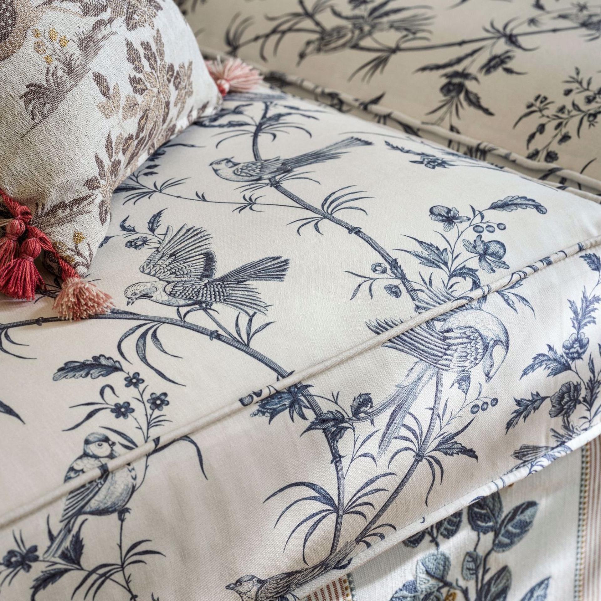 Paradise Woods Toile - Woad