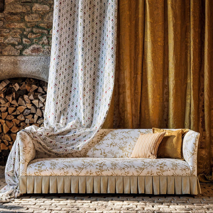 Paradise Woods Toile - Mustard