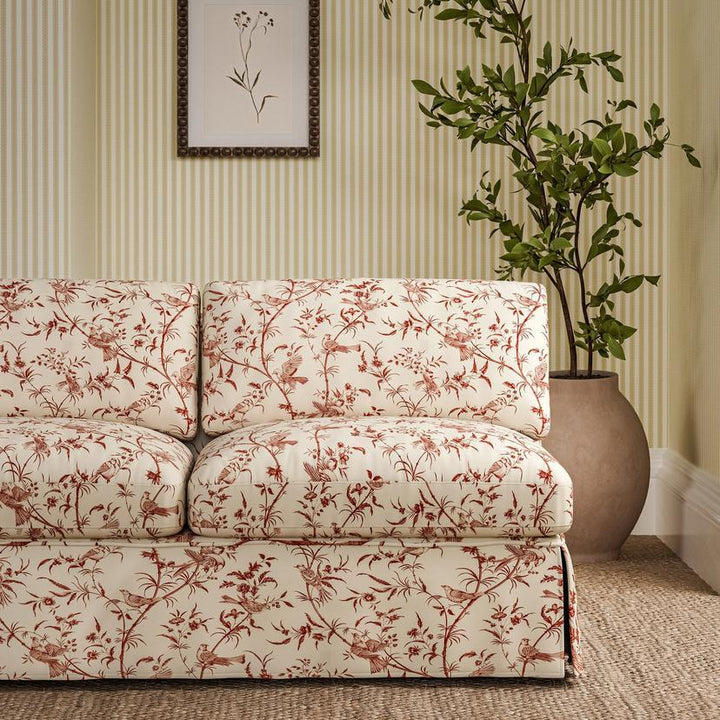 Paradise Woods Toile - Madder
