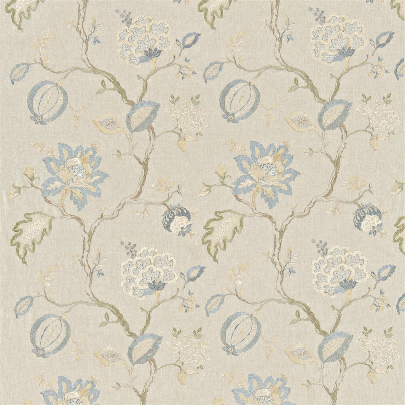 Hadham - Cornflower Blue / Linen