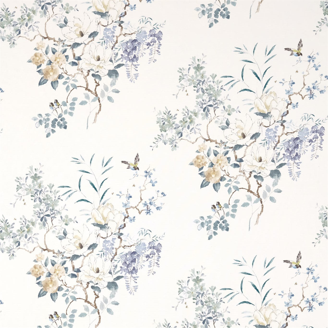 Magnolia & Blossom - Mineral / Teal