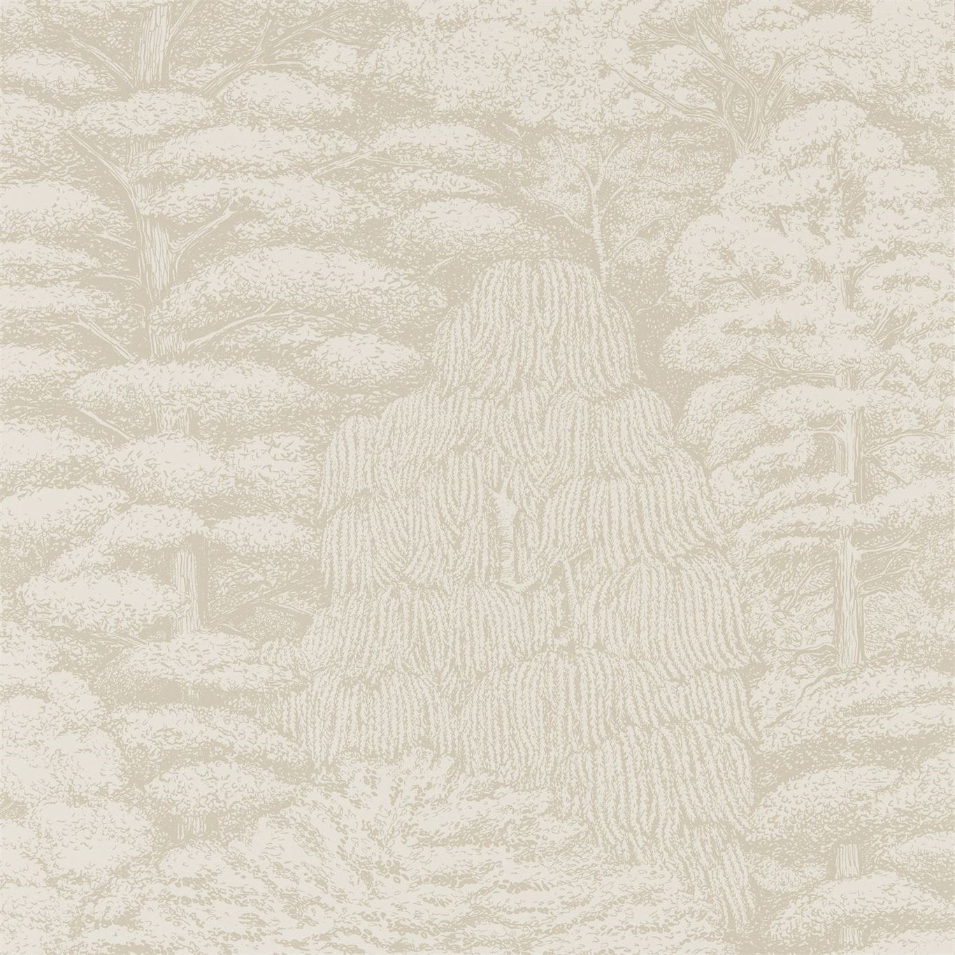 Woodland Toile - Ivory / Neutral