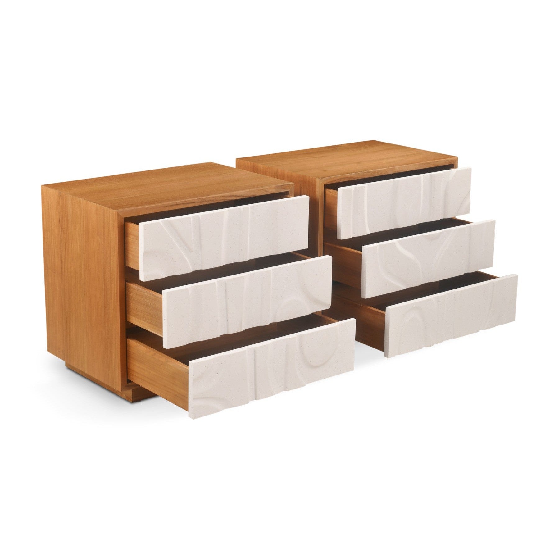 Edifice Bedside Table - Left Facing