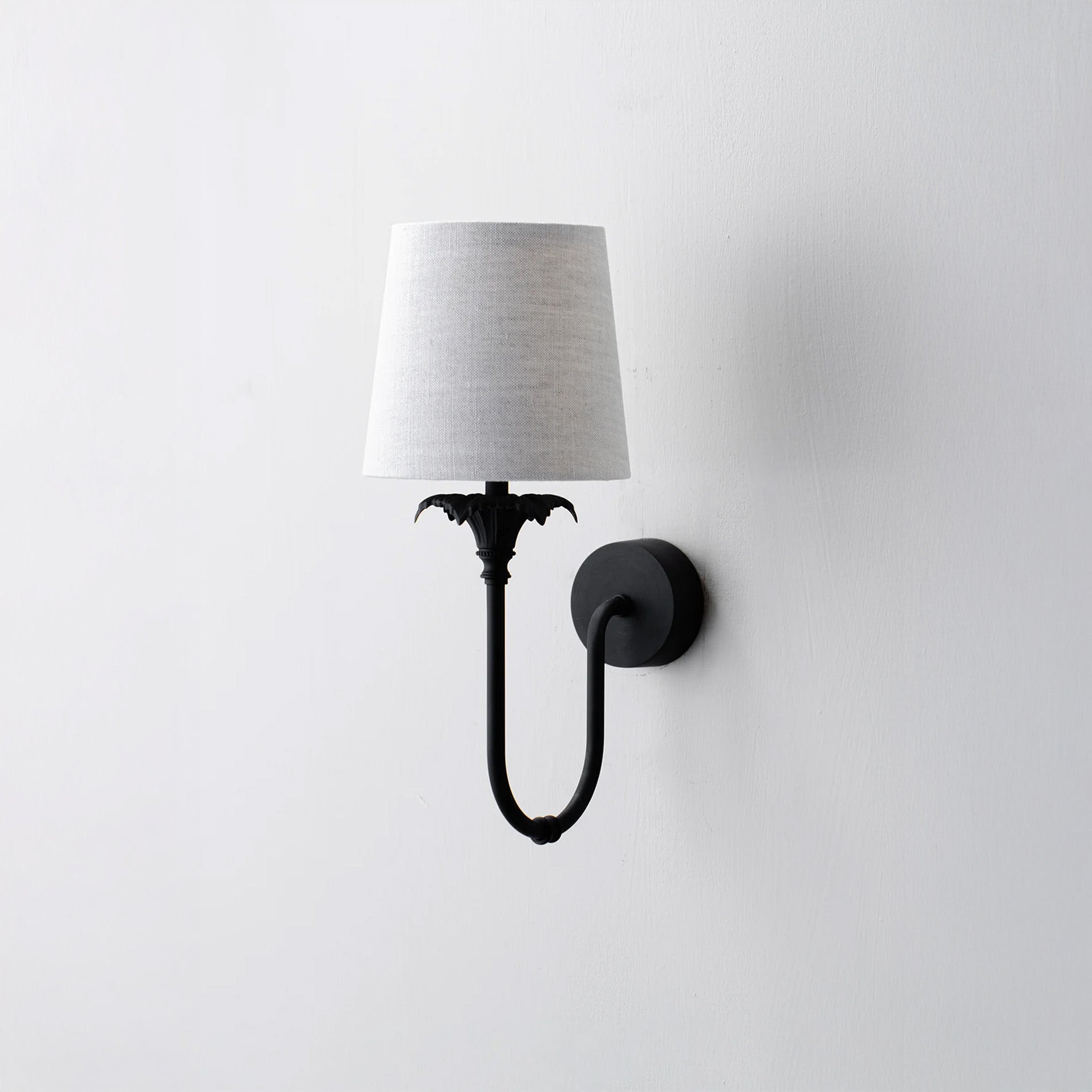 Edith Bathroom Wall Light - Black