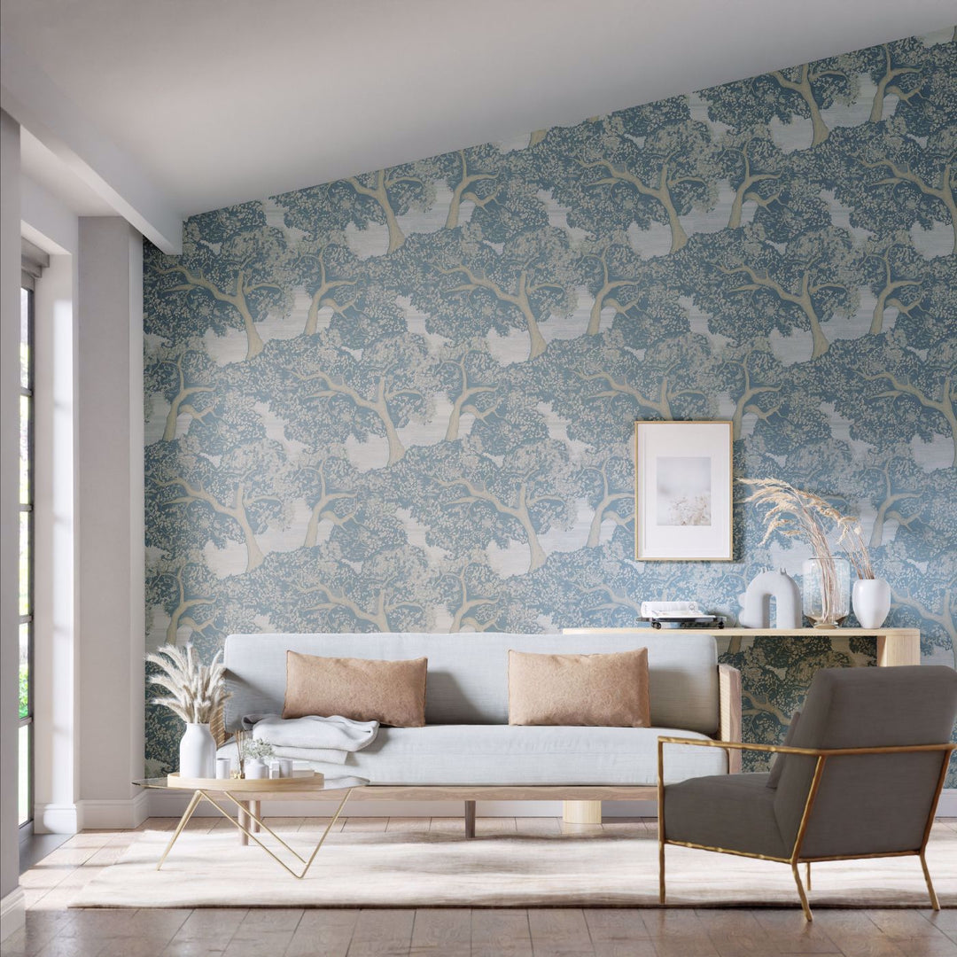 Eternal Oak Wallcovering - Incense / Pearl