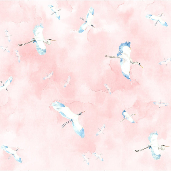 Fly By (Mural) - Pink