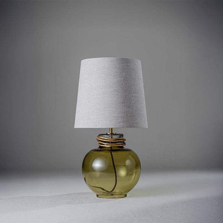 Boudica Lamp Small - Olive with Bodu Gold Collar